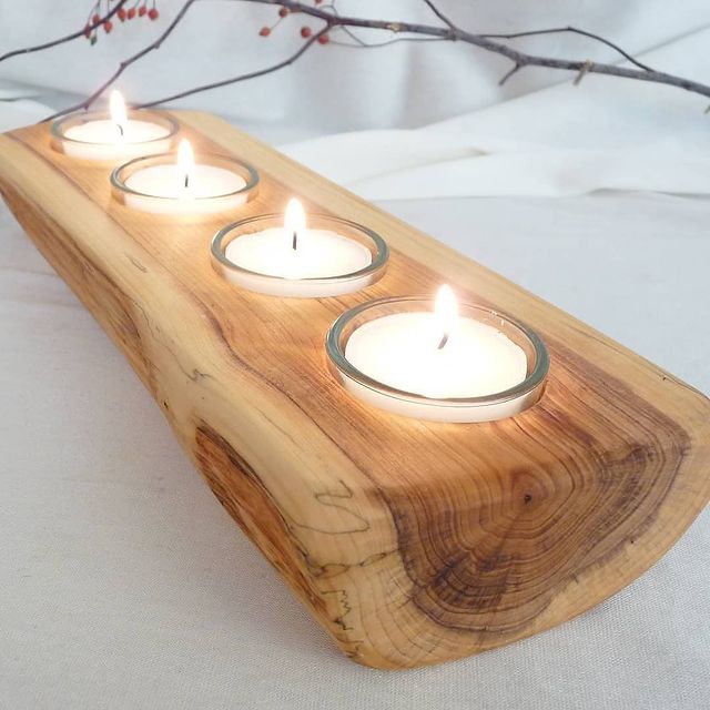 Photo by info[at]holz-wolle.com on December 02, 2020. May be an image of candle.